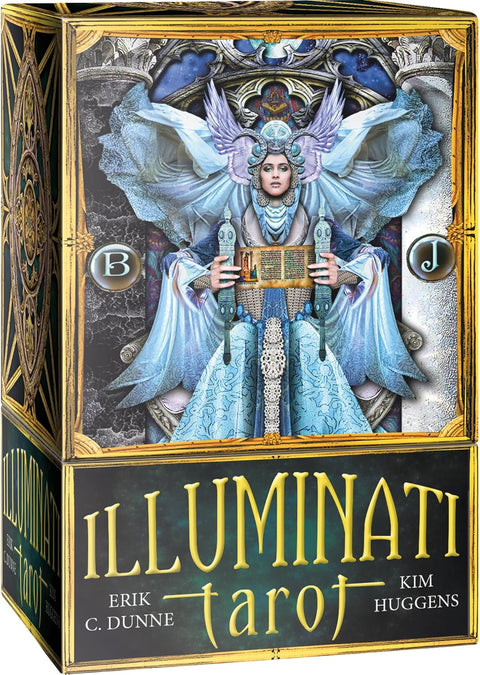 Illuminati Tarot Premium Gilded Deck New Edition by Lo Scarabeo