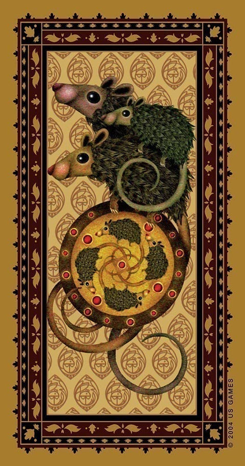 Medieval Cat Tarot Deck by Lawrence Teng 78 Cards US Games English Guidebook