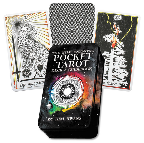 THE WILD UNKNOWN POCKET TAROT CARDS DECK HARPER ONE BY KIM KRANS ESOTERIC NEW