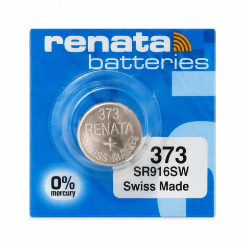 Renata 373 SR916SW Silver Oxide 1.55V Watch Batteries Swiss Made SR68