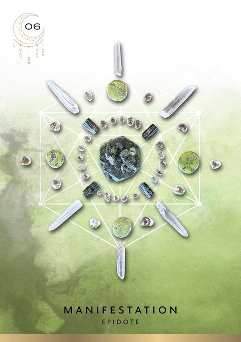 Crystal Grid Oracle Cards Deck Deluxe Edition Rockpool Publishing NEW