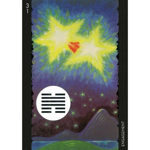 I-Ching of Love Oracle Cards Deck & Guidebook Lo Scarabeo Tarot