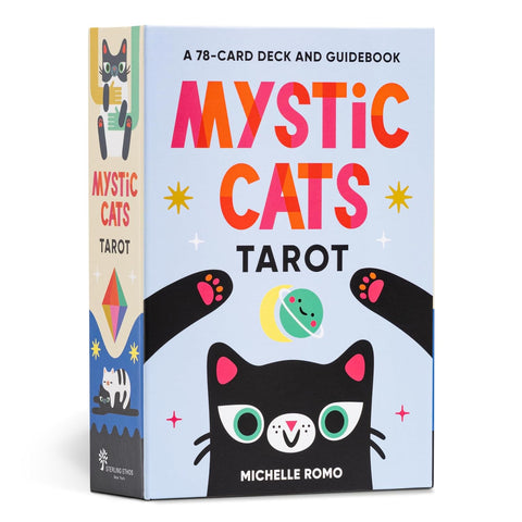 Mystic Cats Tarot Card Deck with Guidebook Cute Kawaii Cat Tarot Sterling