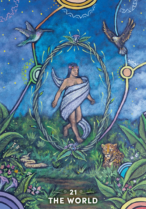 The Shaman's Tarot 78-Card Deck with English Guidebook, Hay House Authentic