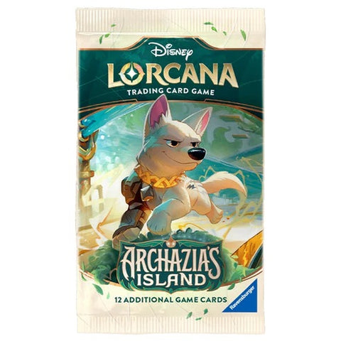 Disney Lorcana Archazia's Island Booster Pack 12 Cards English TCG