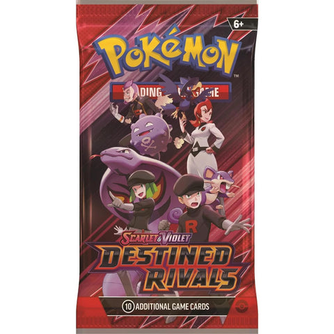 Pokémon TCG Scarlet & Violet Destined Rivals English Booster Pack 10 Cards