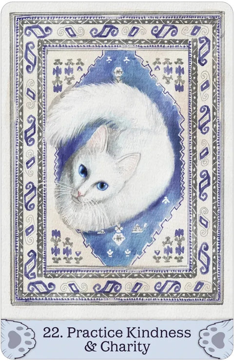 Cat Mythos & Magick Oracle Deck 45 Cards with Guidebook by US Games