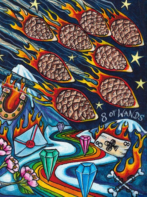 Bonefire Tarot Cards Deck 2Nd Edition Gabi Angus-West Schiffer Publishing Sp172