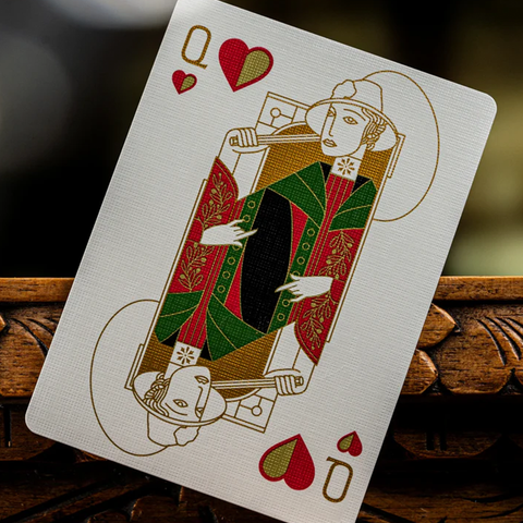 Tavern on the Green Red Limited Edition Playing Cards by Theory11