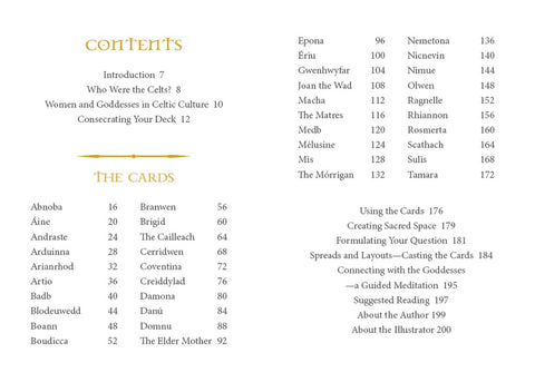 Celtic Goddesses, Witches And Queens Oracle Cards Deck Schiffer Publishing Sp168