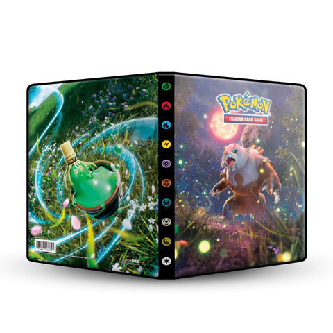 Ultra PRO Pokémon 4-Pocket Portfolio Scarlet & Violet 6, Holds 80 Cards