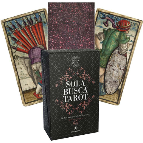 Sola Busca Tarot Cards Deck Lo Scarabeo Museum Quality Line Divination Sp08