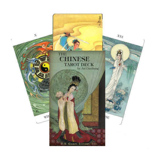 Chinese Tarot Deck by Jui Guoliang 78 Cards US Games w/ Guidebook