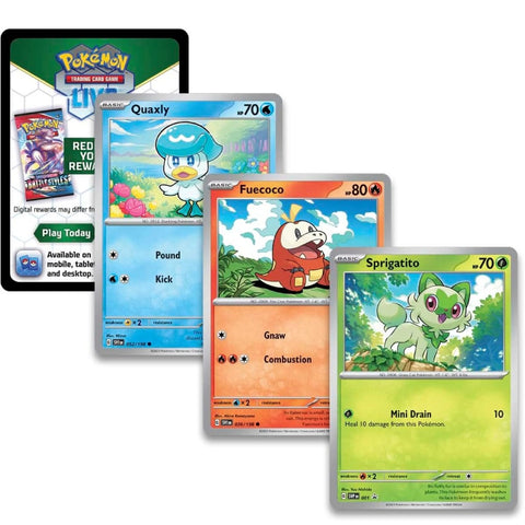 Pokémon TCG Sprigatito Paldea Collection Box Scarlet & Violet English