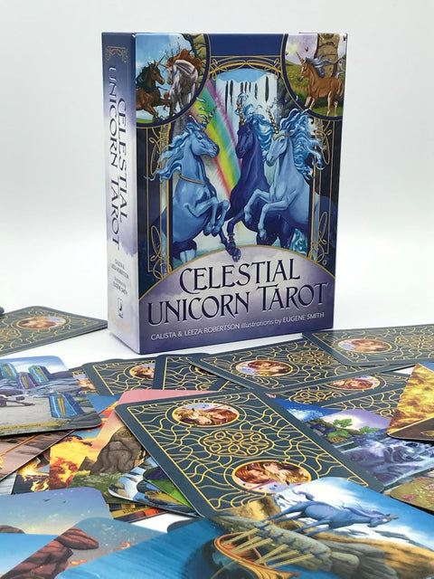 Celestial Unicorn Tarot & Oracle Deck 78 Cards with Guidebook Llewellyn