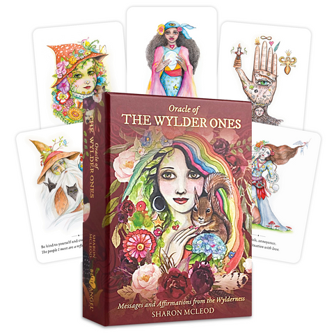 Oracle of the Wylder Ones Tarot Cards Deck by Sharon McLeod Blue Angel