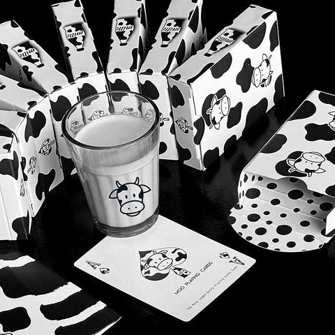 Moo Playing Cards by DiFatta – Cow-Themed Poker Deck, Limited 500, Cardistry