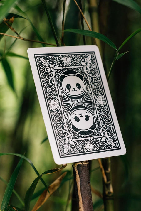 Bicycle Panda Playing Cards Deck Poker Size USPCC Green Limited Edition