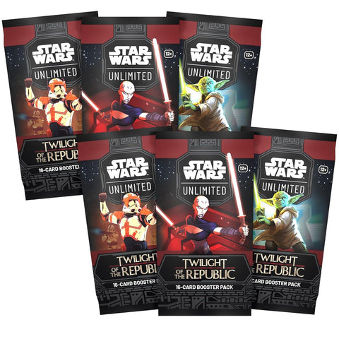 Star Wars Unlimited TCG Twilight of the Republic Booster Box 24 Packs