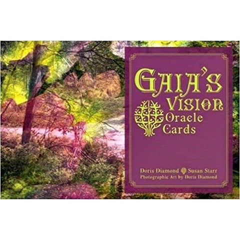 Gaia's Vision Oracle Deck 40 Cards with Guidebook Nature Photography Oracle