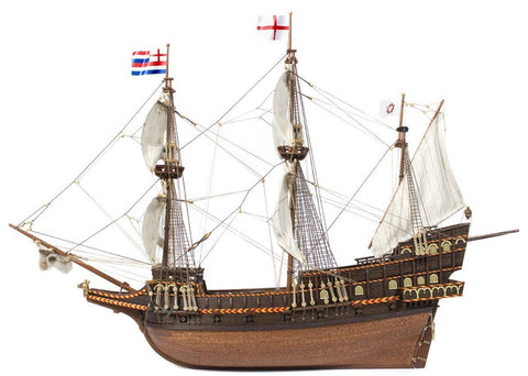 OcCre Golden Hind Galleon Wooden Model Ship Kit 1:85 Easy Build
