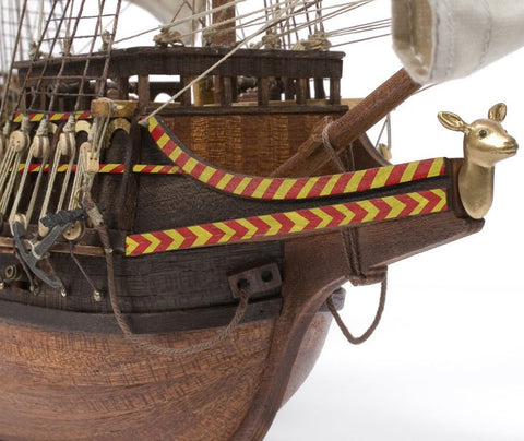 OcCre Golden Hind Galleon Wooden Model Ship Kit 1:85 Easy Build