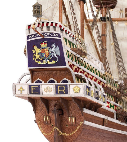 Occre HMS Revenge 1577 English Galleon Wooden Model Ship Kit 1:85