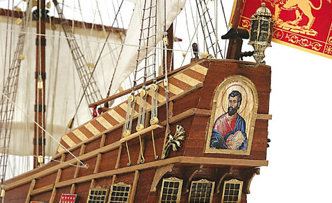 OCCRE Saint Mark Galleon 1:50 Wooden Ship Model Kit Sailboat