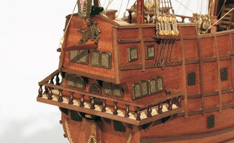 Occre Holy Swallow Galleon 1:90 Wooden Ship Model Kit Spanish Armada