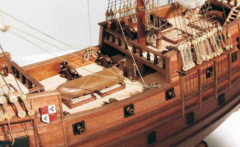 Occre Holy Swallow Galleon 1:90 Wooden Ship Model Kit Spanish Armada