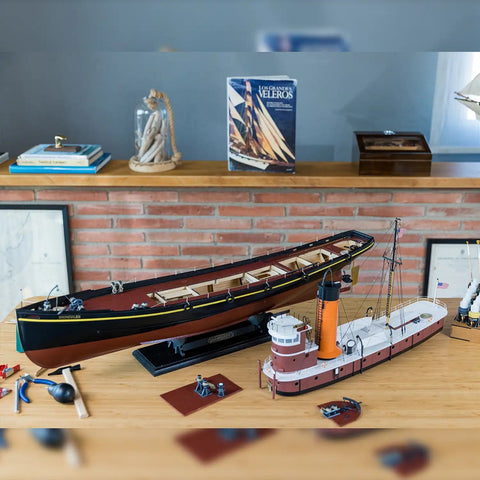 OcCre Hercules Steam Tugboat 1:50 Wooden Ship Model Kit 915mm