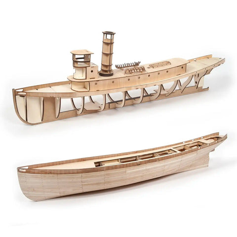 OcCre Hercules Steam Tugboat 1:50 Wooden Ship Model Kit 915mm