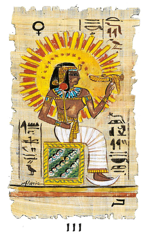 Egyptian Tarot Mini Deck Pocket Size 78 Cards Lo Scarabeo Italy New
