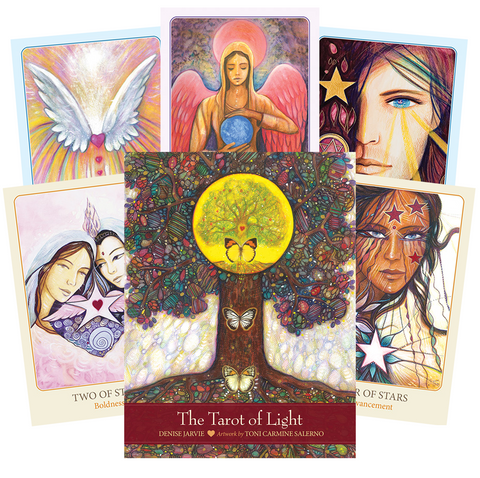 The Tarot Of Light Cards Deck Blue Angel Denise Jarvie Toni Carmine Salerno NEW