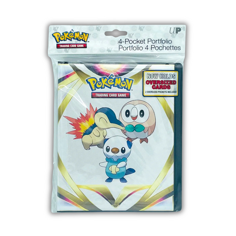 Ultra PRO Pokemon 4-Pocket Portfolio Binder Sword & Shield 10, Holds 80 Cards