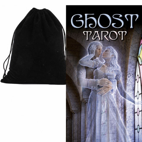 Ghost Tarot Card Deck by Lo Scarabeo with Velvet Bag 78 Cards