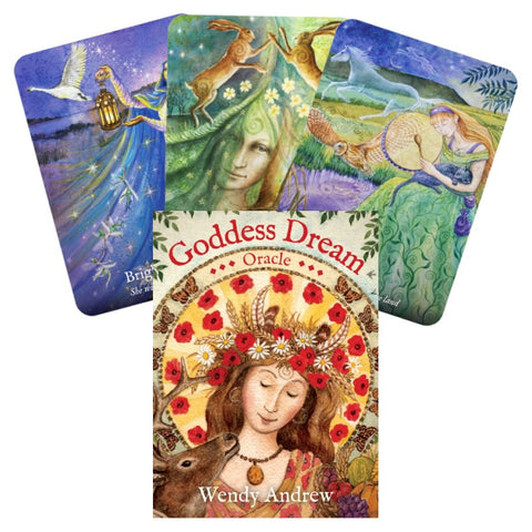 Goddess Dream Oracle Cards Deck Rockpool Esoteric Divination Wendy Andrew NEW