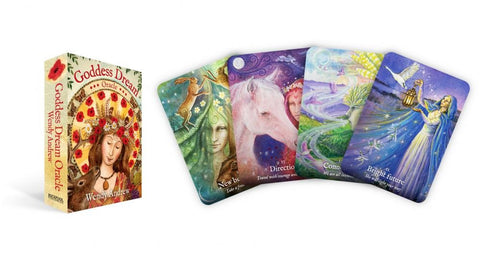 Goddess Dream Oracle Cards Deck Rockpool Esoteric Divination Wendy Andrew NEW