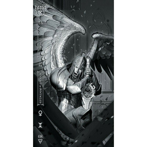 Goetia Tarot in Darkness Deck 78 Cards by Lo Scarabeo New Sealed