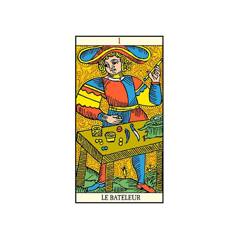 Golden Tarot of Marseille Deck by Lo Scarabeo 78 Cards Gold Foil Edition