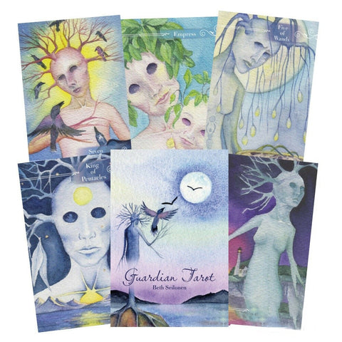 GUARDIAN TAROT CARDS DECK SCHIFFER PUBLISHING BETH SEILONEN NEW