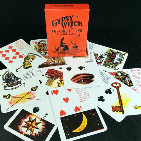 Gypsy Witch Fortune Telling Playing Cards Deck by US Games Systems