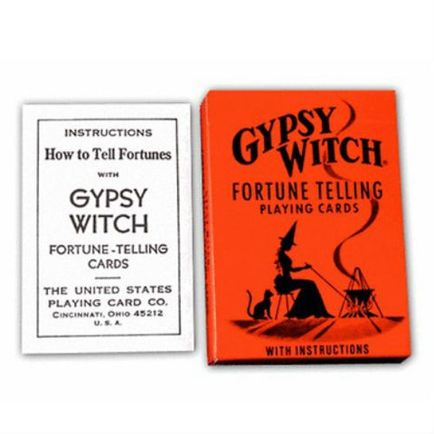 Gypsy Witch Fortune Telling Playing Cards Deck In English US Games Systems Gw10