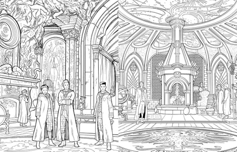 Hogwarts Legacy: The Official Coloring Book Insight Editions