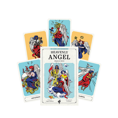 Heavenly Angel Oracle Cards Deck Spiritual & Guidebook US Games Systems