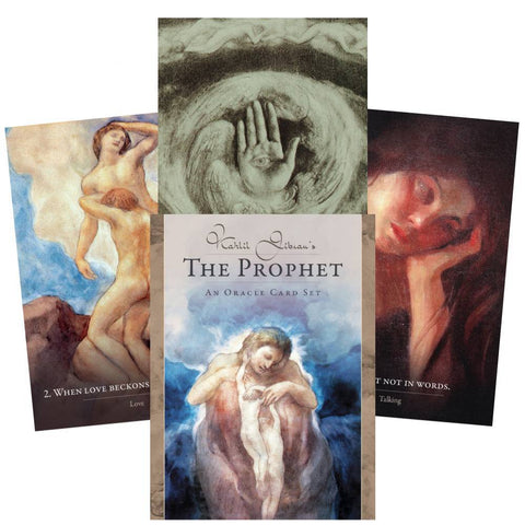 The Prophet Tarot Oracle Cards Deck By Kahlil Gibrans Blue Angel NEW