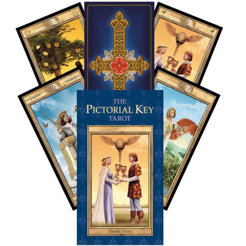 The Pictorial Key Tarot Deck Cards Davide Corsi Esoteric Lo Scarabeo Telling NEW