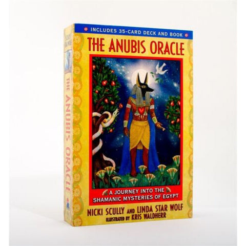The Anubis Oracle Cards Deck & Guidebook Egyptian Divination Set