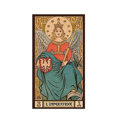Golden Wirth Tarot Grand Trumps 22 Card Deck Gold Foil Lo Scarabeo
