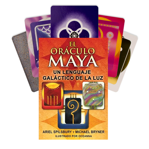 The Mayan Oracle Spanish Deck & Guidebook 44 Cards by Inner Traditions